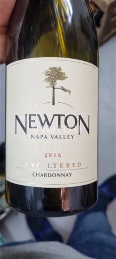 AVA kaliforniane Napa Valley Newton Unfiltered Chardonnay 2016