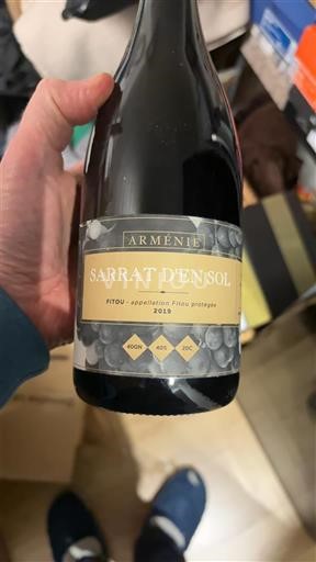 Languedok Fitou Arménie Sarrat d'En Sol 2019