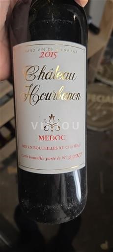 Bordoja Médoc Château Hourbanon 2015