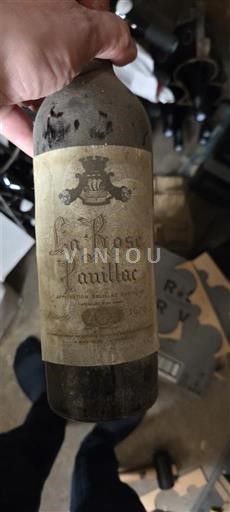 Bordeaux Pauillac La Rose Pauillac 1970