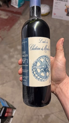 Bordoja Lussac-Saint-Émilion Château Moulin La roue du Château du Moulin 2021