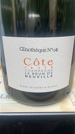 Champagne Le Brun de Neuville Côte ÔEnothèque N°04 Ikke-årgang