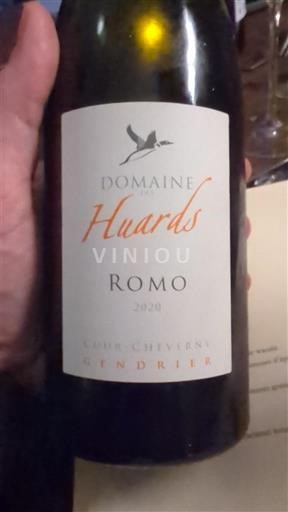 Vina Blanc sec Romo Domaine Huards 2020 Francija Dolina Loare Cour-cheverny AOC