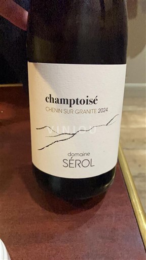 Loiredalen Ospecificerad Domaine Sérol Champtoisé Chenin sur Granite 2024