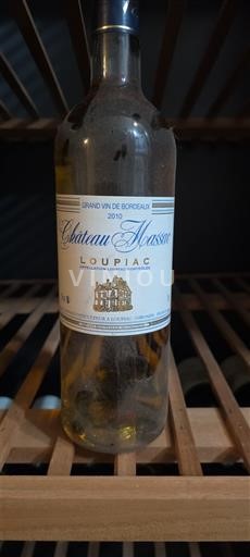 Bordoja Loupiac Château Massereau 2010