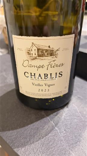 Bourgogne Chablis Damp Frères Vieilles Vignes 2023