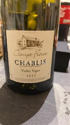 Bourgogne Chablis Dampt Frères Vieilles Vignes 2023