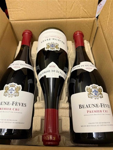 Burgundija Nespecificirano Premier Cru Château Meursault Les Fèves 2018