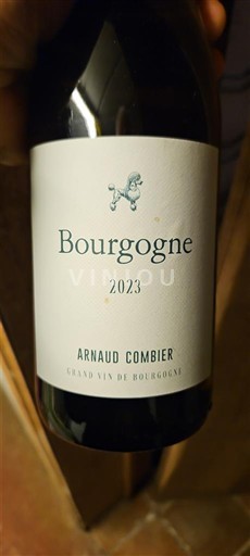Burgundi Bourgogne Chardonnay Arnaud Combier 2023