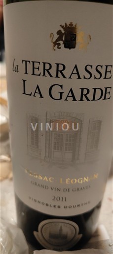 Bordeaux Pessac-Léognan La Garde La Terrasse 2011