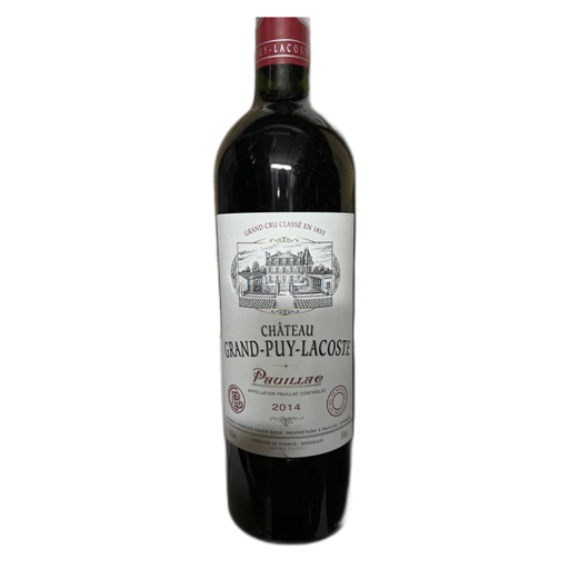 Bordeaux Pauillac Château Grand-Puy-Lacoste 2014