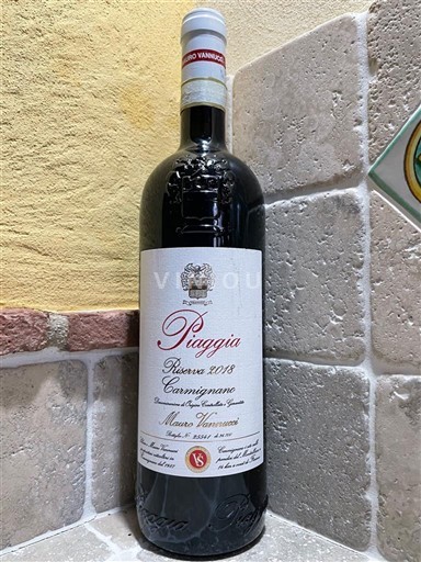 Toskana Карминјано Le Piaggie Riserva 2018