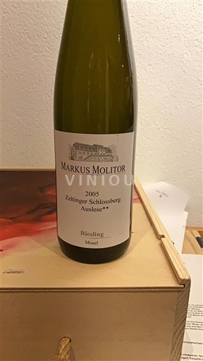 Mosela Mosel Markus Molitor Zeltinger Schlossberg Auslese** 2005