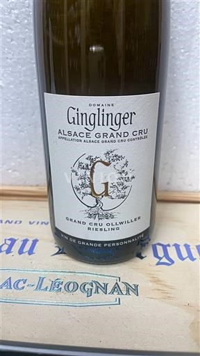 Алзас Алзас Гранд Кру Grand Cru Domaine Ginglinger Grand Cru Ollwiller 2021