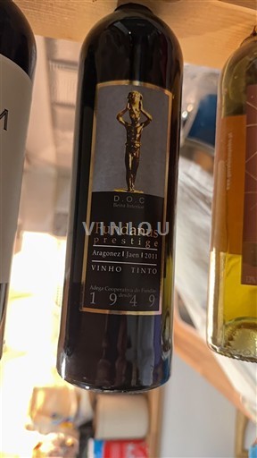 Беира Интериор Beira Interior Adega Cooperativa de Fundão Fundanus Prestige 2011