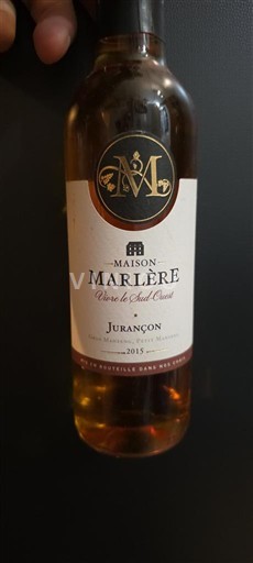 Југозапад Журансон Maison Marlère 2015