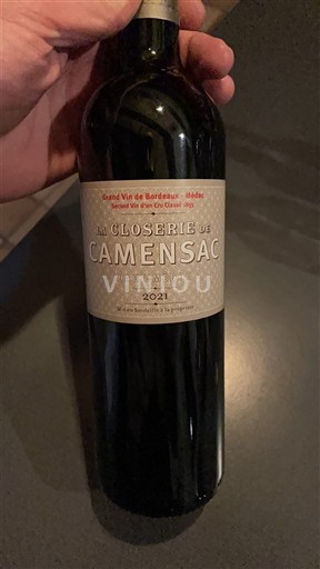 Bordeaux Haut-Médoc Château Camensac La Closerie de Camensac 2021