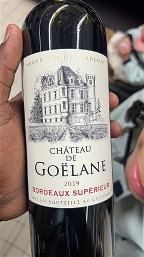 Bordoja Bordeaux Supérieur Château Goëlane 2019