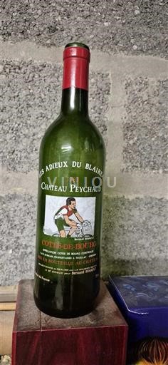 Bordoja Côtes-de-bourg Château Peychaud Les Adieux du Blaireau 1983