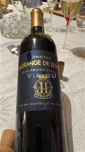 Burdeos Saint-Émilion Gran Cru Château Lagrange de Lescaze 2016