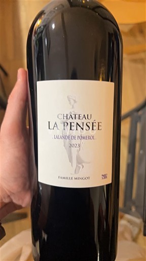 Bordo Lalande-de-Pomerol Château La Pensée 2023