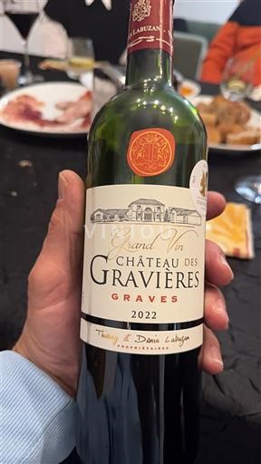 Bordeaux Graves Château Gravières 2022
