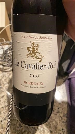 Bordoja Bordo Le Cavalier-Roi 2010