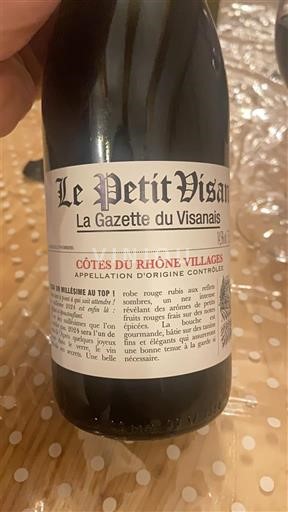 Lugina e Ronës Fshatrat e Rrjedhave të Ronës Le Petit Visan La Gazette du Visanais Jo Viti