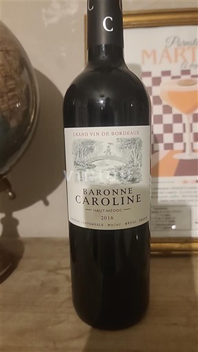Bordo Haut-Médoc Baronne Caroline 2016