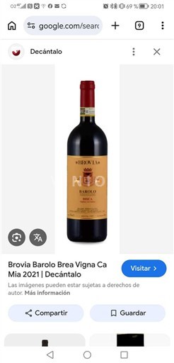 Piemonte Barolo Brovia Brea Vigna Ca' Mia 2021