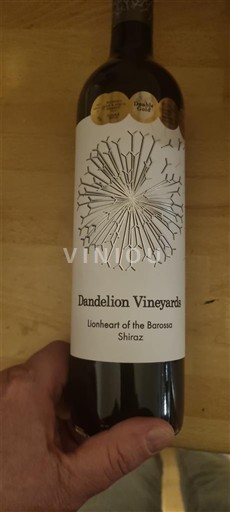 Јужна Аустралија Nespecificirano Dandelion Vineyards Lionheart of the Barossa Shiraz 2022