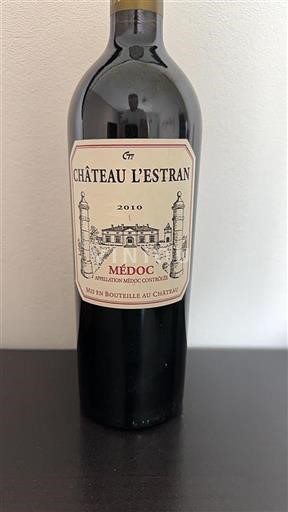 Bordéus Médoc Château l'Estran 2010