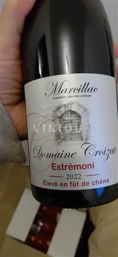 Jugperëndim Marcillac Domaine Croizat Estrémoni 2022
