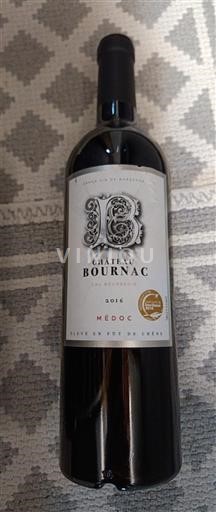 Bordeaux Médoc Château Bournac 2016