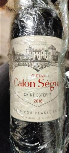 Bordeaux Saint-Estèphe Château Calon Ségur 2016