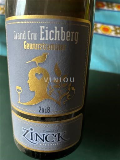 Алзас Nespecificirano Grand Cru Domaine Zinck 2018