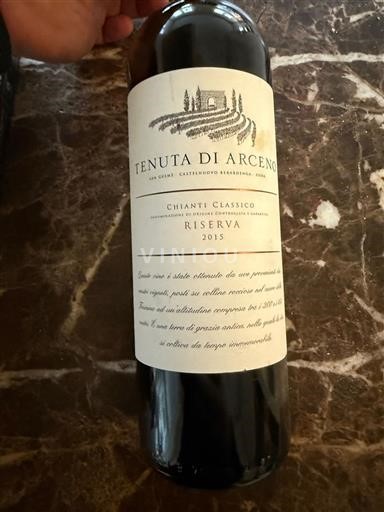 Toscana Chianti Classico Tenuta di Arceno Riserva 2015