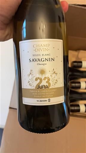 Žura Кот д'Жура Champ Divin Soleil Blanc 2023