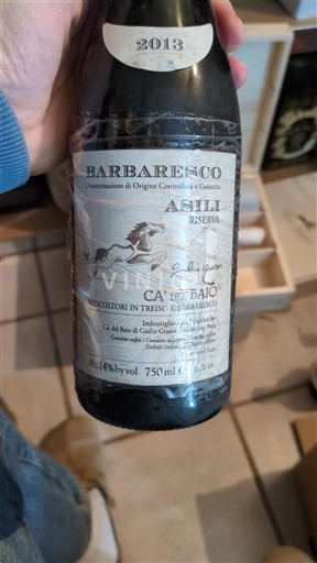 Pijemont Барбареско Ca' del Baio Asili Riserva 2013