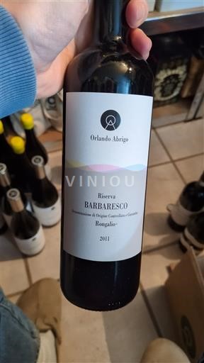 Pijemont Барбареско Orlando Abrigo Rongalio Riserva 2011