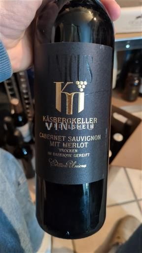 Vurtemberg Виртемберг Käsbergkeller Mundelsheim Cabernet Sauvignon mit Merlot 2022
