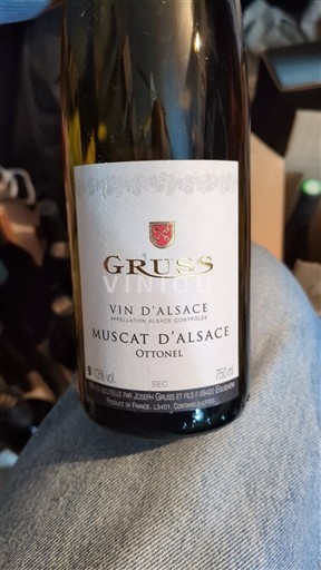 Алзас Аласас Gruss Muscat d'Alsace Ottonel 2023