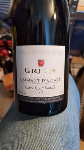 Алзас Kremant Alzas Gruss Confidentielle 2023