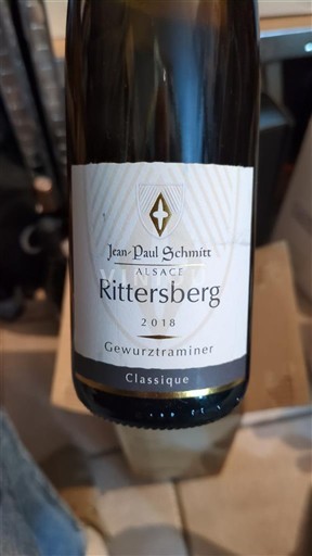 Алзас Nespecificirano Jean-Paul Schmitt Rittersberg Classique 2018