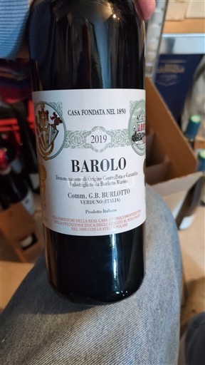 Piemonte Barolo Comm. G.B. Burlotto 2019