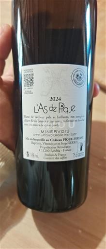 Langvedok Minervois Château Pique-Pernil L'As de Pique 2024