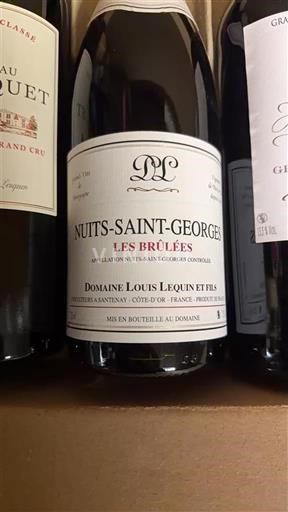 Burgundsko Nuits-saint-georges Domaine Louis Lequin et Fils Les Brûlées 2018