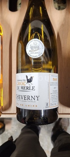Lugina e Luarës Cheverny Domaine Croc du Merle 2019