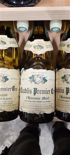 Bourgogne Chablis Premier Cru La Chablisienne L’Homme Mort 2009