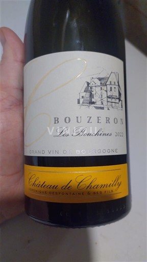 Burgundi Bouzeron Château Chamilly Les Bouchines 2022